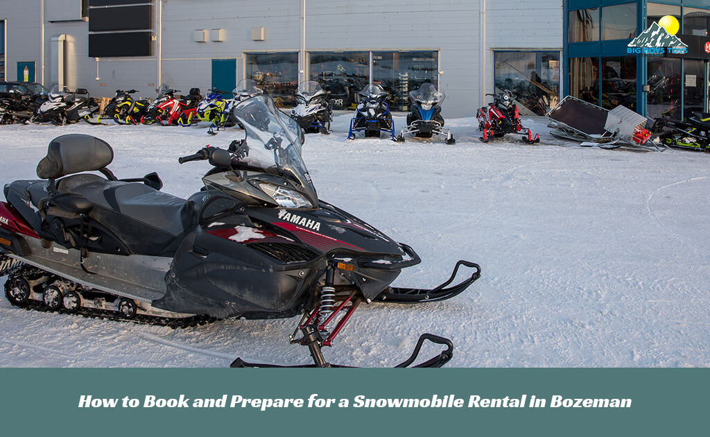 Snowmobile Rental in Bozeman