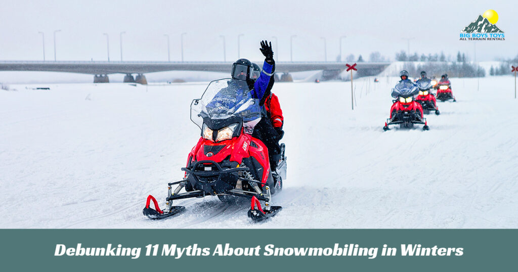 Snowmobiling Myths