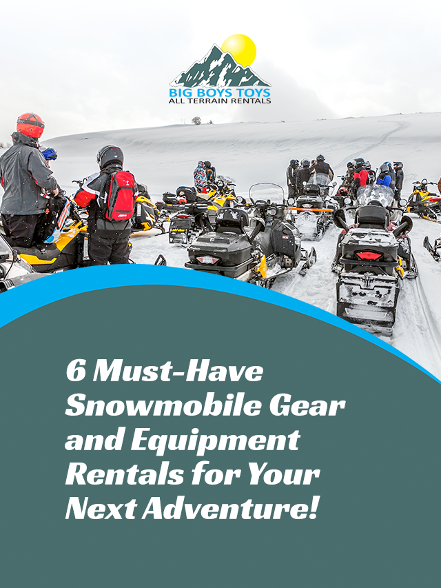 Snowmobile Gear and Equipment Rentals